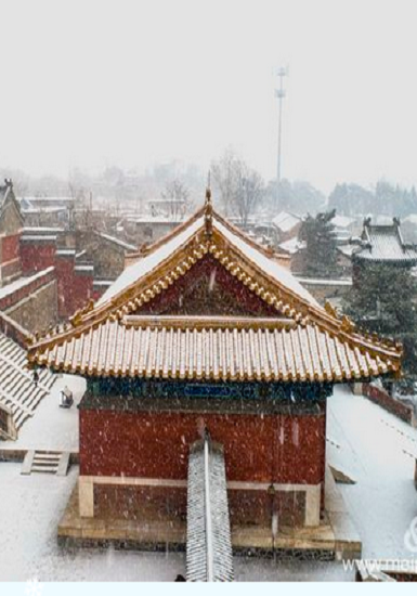 风雪永福寺