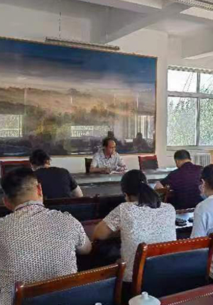 清西陵保护区管委会组织机关干部集中学习了新修订版《档案法》